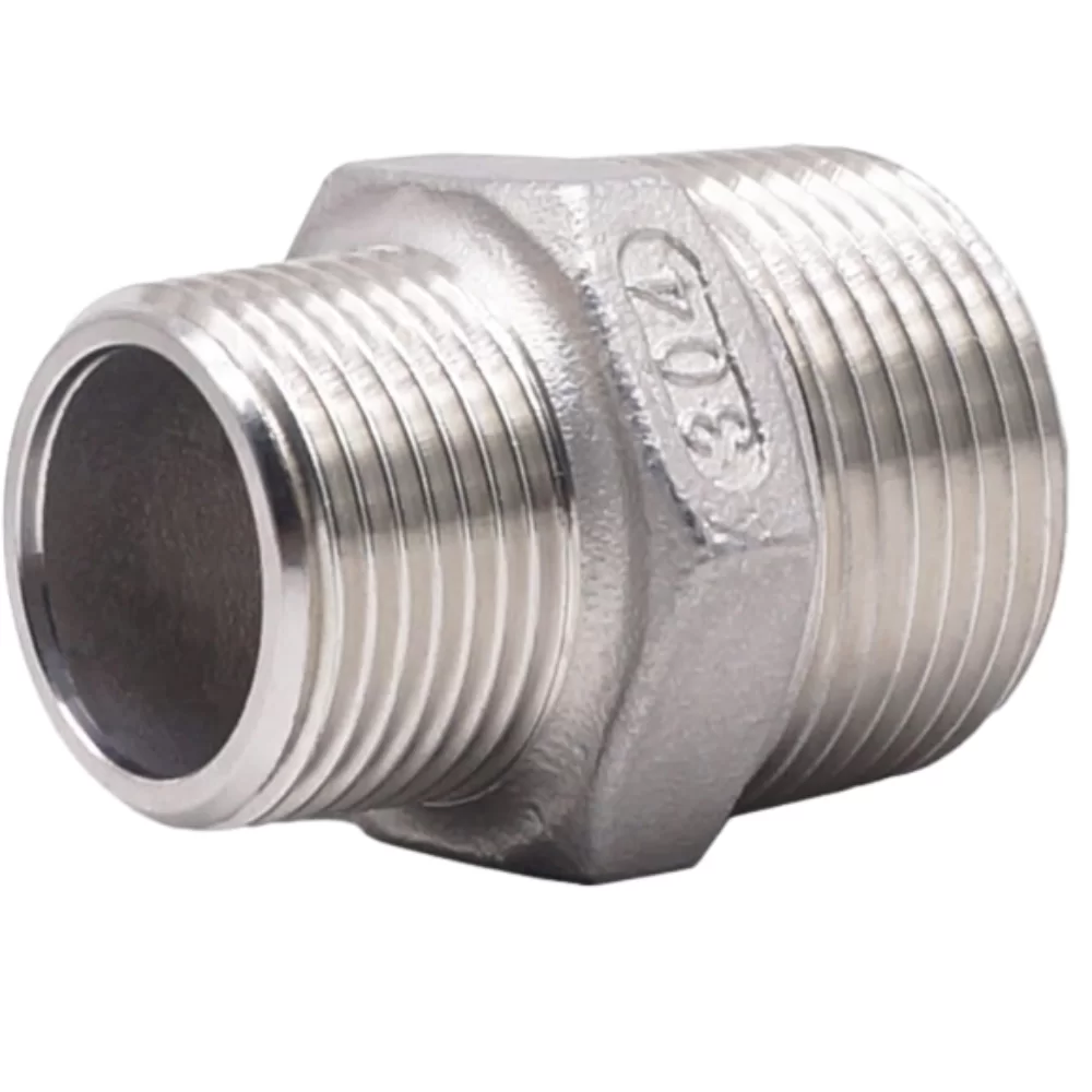 Stainless Steel Hexagonal Threaded Reducing Pipe Fittings