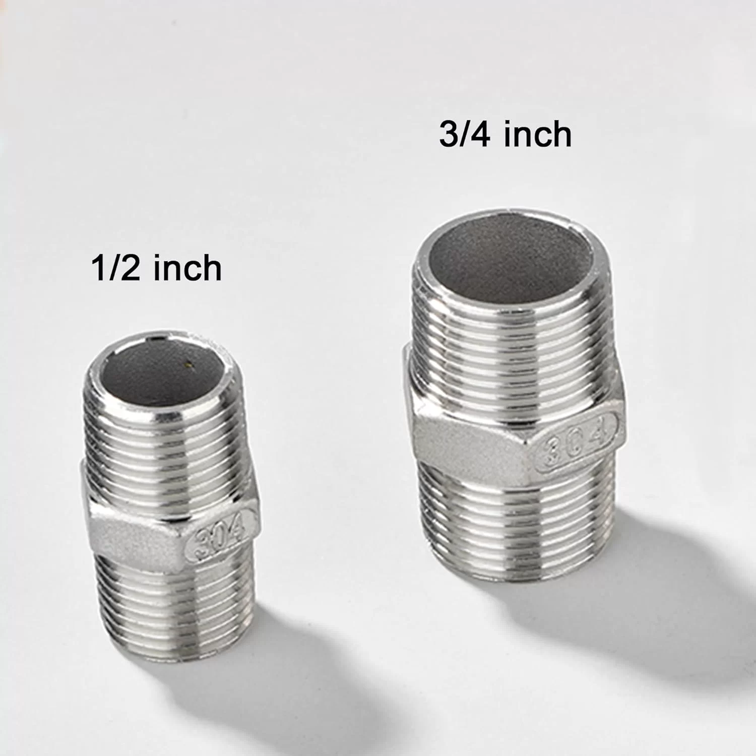 Stainless Steel Hexagonal Threaded Pipe Fittings